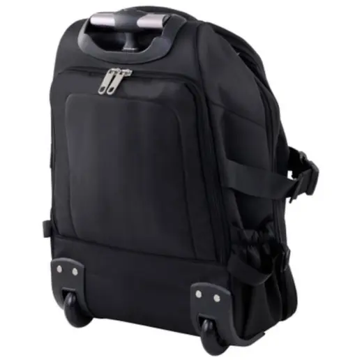 1680D Trolley Laptop Backpack Black Back
